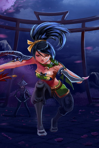 Akali League Of Legends Game