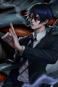 Aki Hayakawa Chainsaw Man (640x960) Resolution Wallpaper