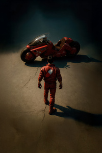 Akira Rider 5k (750x1334) Resolution Wallpaper