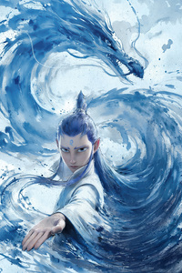 Aleks Le Is Ao Bing In Ne Zha 2 (750x1334) Resolution Wallpaper