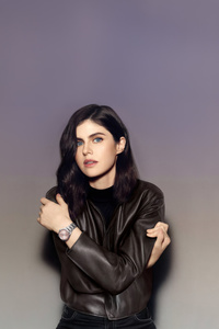 Alexandra Daddario Tag Heuer Watches 2025 (1080x2400) Resolution Wallpaper