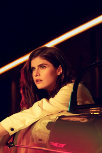 Alexandra Daddario Tagheuer 2025 (480x800) Resolution Wallpaper