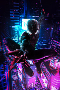 Amazing Spiderman Cyberpunk
