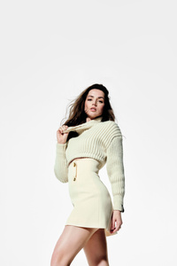 Ana De Armas Elle Espana 2025 (240x400) Resolution Wallpaper