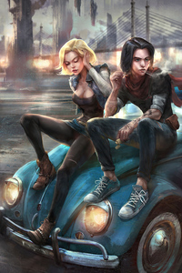 Android 18 And Android 17