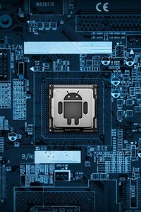 Android Circuit Board (1080x2160) Resolution Wallpaper