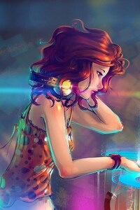 Anime DJ Girl