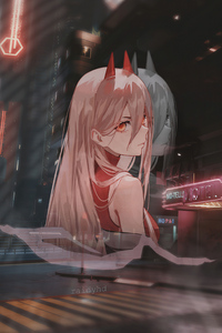 Anime Girl I Am Back 4k (240x320) Resolution Wallpaper