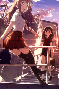 Anime Girls Ready For School