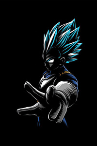 Anime Goku 4k (1440x2960) Resolution Wallpaper