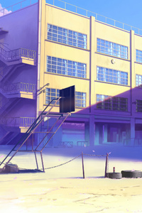 640x1136 Anime School