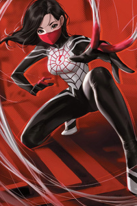 Anime Silk Heroism (640x960) Resolution Wallpaper