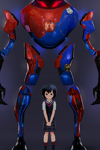 Anime Spider Verse 4k (640x1136) Resolution Wallpaper