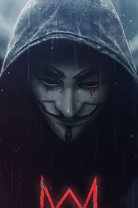Anonymus Alan Walker 4k