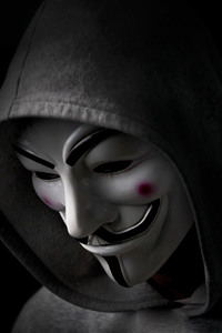 Anonymus Hacker In Hoodie