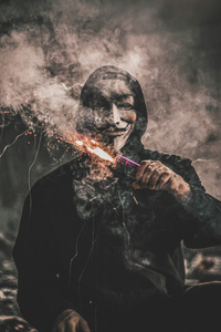 Anonymus Maskman (1080x2280) Resolution Wallpaper