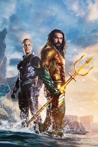 Aquaman And The Lost Kingdom 5k Poster (1080x2160) Resolution Wallpaper