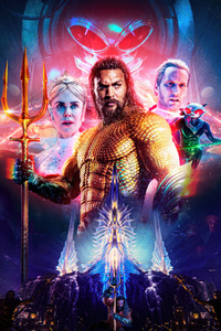 Aquaman And The Lost Kingdom Movie 5k (1440x2960) Resolution Wallpaper