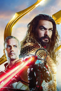 Aquaman And The Lost Kingdom Movie Poster (540x960) Resolution Wallpaper
