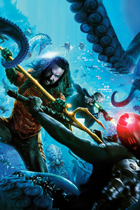 Aquaman And The Lost Kingdom New Poster 2023 (480x854) Resolution Wallpaper