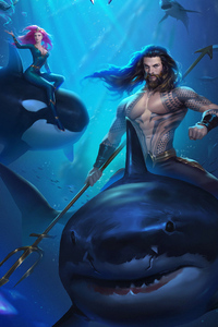 Aquaman Mera Arts