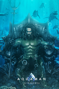 1080x2160 Aquaman Underwater