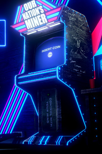 Arcade Menu 4k (640x1136) Resolution Wallpaper