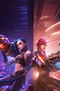 Arcane Season 2 Awakening (360x640) Resolution Wallpaper