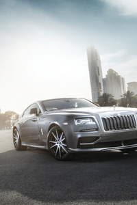 1440x2560 Ares Design Rolls Royce Wraith Front