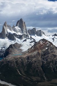 1440x2560 Argentina Mountains Patagonia Crag Clouds 5k