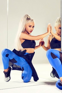 240x320 Ariana Grande For Reebok Photoshoot