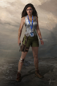 Army Of The Dead Kate Ward 4k (640x1136) Resolution Wallpaper