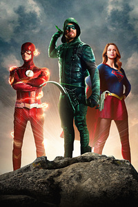 Arrow Flash Supergirl Dctv Trinity