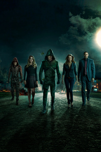 Arrow Season 3 Group 5k (1440x2560) Resolution Wallpaper