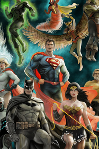 Art 4k Justice League