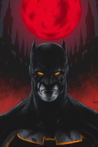 Art Batman 4k New (640x1136) Resolution Wallpaper