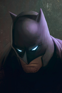 Art New Batman (320x568) Resolution Wallpaper