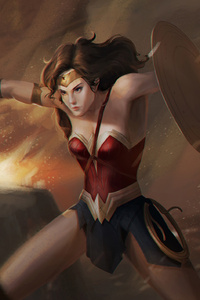 Art New Wonder Woman