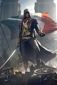Art Of Assassins Creed Unity (240x320) Resolution Wallpaper
