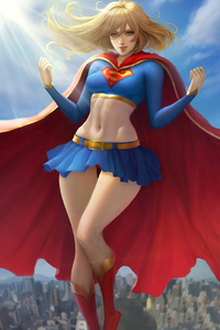 Art Supergirl 4k New