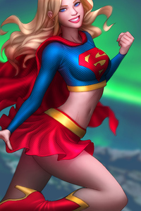 Art Supergirl 4k