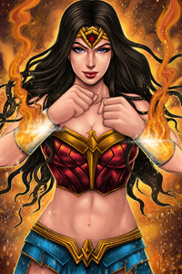 Art Wonder Woman New