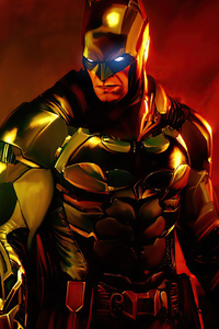 Artwork Batman Knight 2020 4k (1080x2280) Resolution Wallpaper