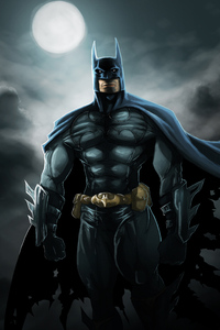 Artwork New Batman (1080x2160) Resolution Wallpaper