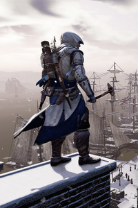 Assassins Creed 3 Remastered 4k (240x400) Resolution Wallpaper