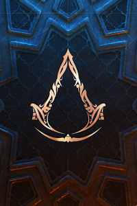 1440x2960 Assassins Creed Mirage Logo
