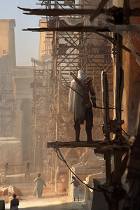 Assassins Creed Origins Concept Art (480x854) Resolution Wallpaper