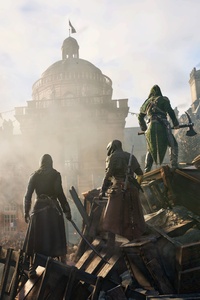 Assassins Creed Unity Xbox One (320x480) Resolution Wallpaper
