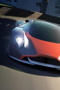 Aston Martin Dp 100 Vision Gran Turismo Concept Car (320x480) Resolution Wallpaper