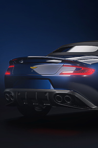Aston Martin Vanquish S Volante Tom Brady Signature Edition 2018 (360x640) Resolution Wallpaper
